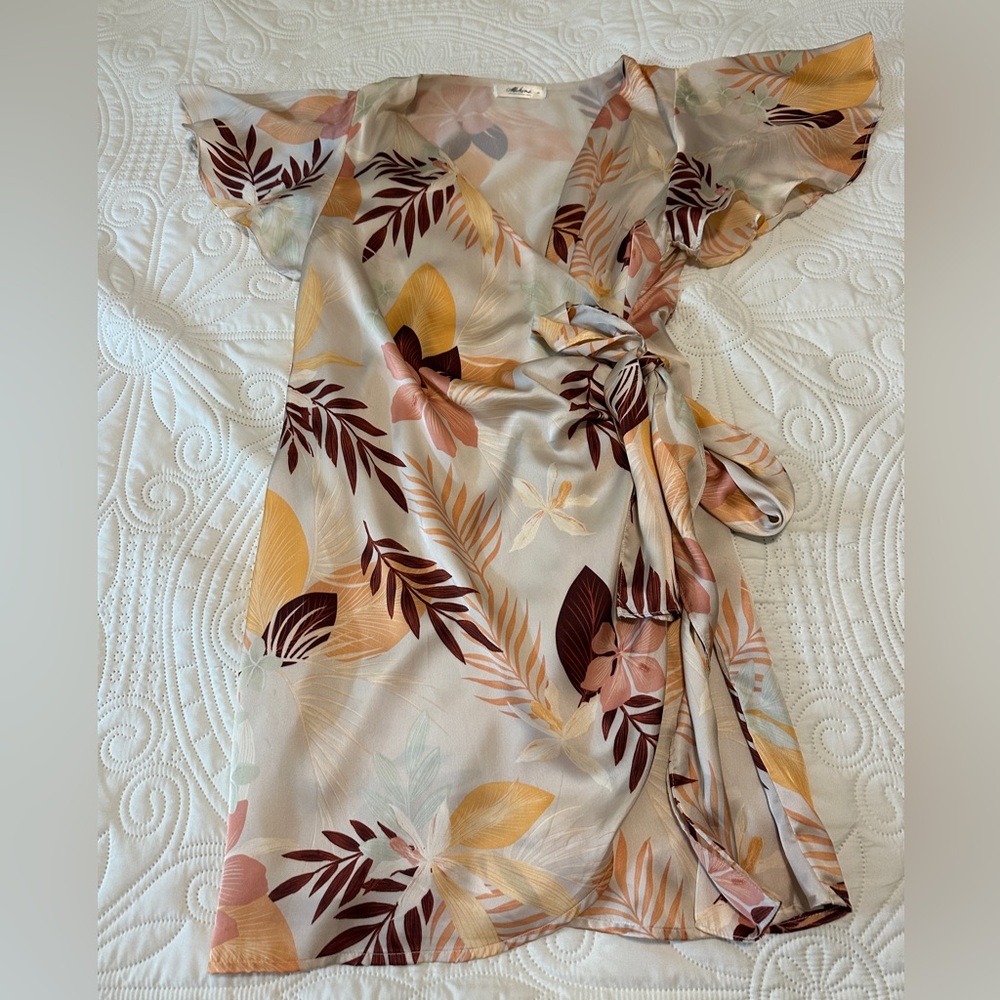 Mahina Hawaii Boutique Wrap Dress